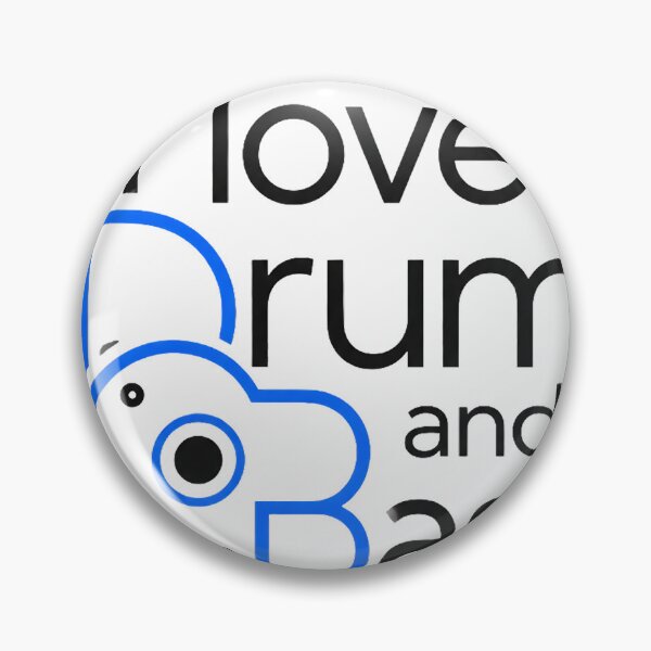 Item preview, I Love Drum and Bass Electronic Music Design designed and sold by  ZenRave Designs.