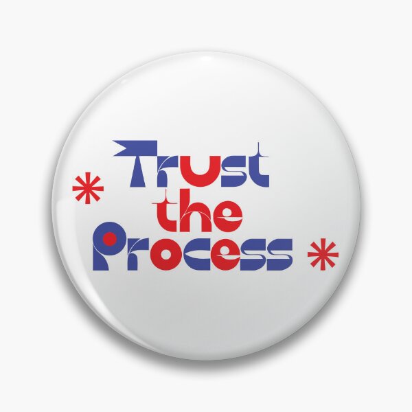 Item preview, Trust the Process – Motivational Typography Design designed and sold by Amsafjol.