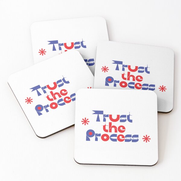 Item preview, Trust the Process – Motivational Typography Design designed and sold by Amsafjol.