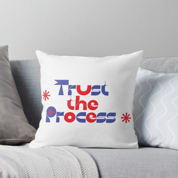 Item preview, Trust the Process – Motivational Typography Design designed and sold by Amsafjol.