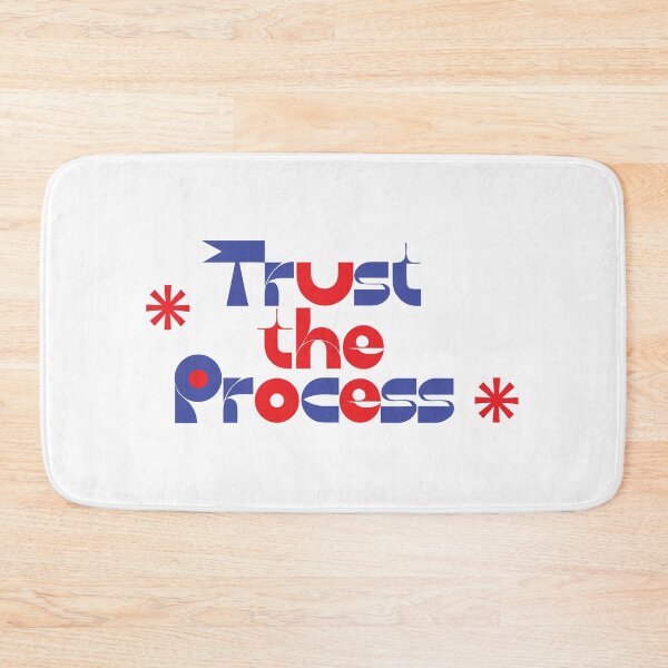 Item preview, Trust the Process – Motivational Typography Design designed and sold by Amsafjol.