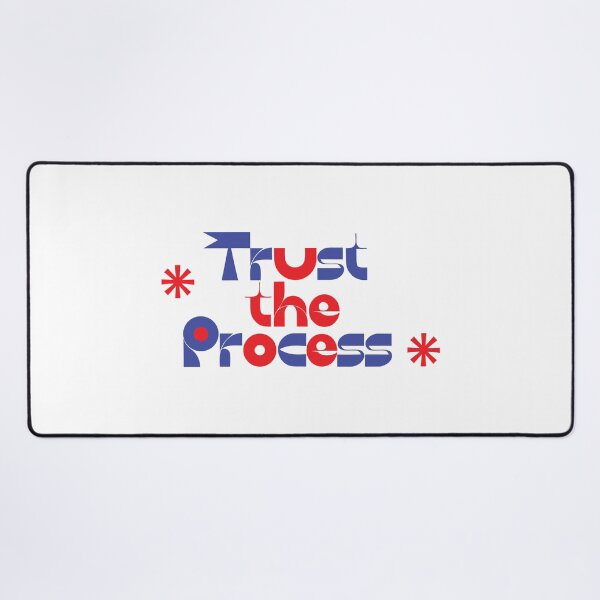 Item preview, Trust the Process – Motivational Typography Design designed and sold by Amsafjol.