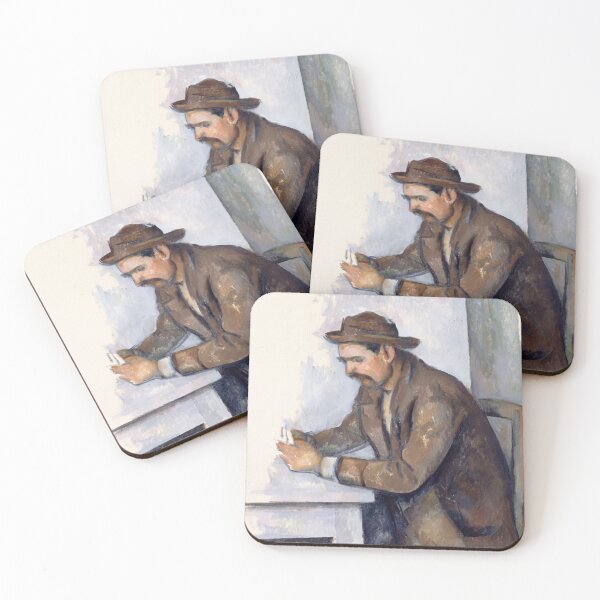 Item preview, The Card Player in Brown Hat designed and sold by artofuniverse.