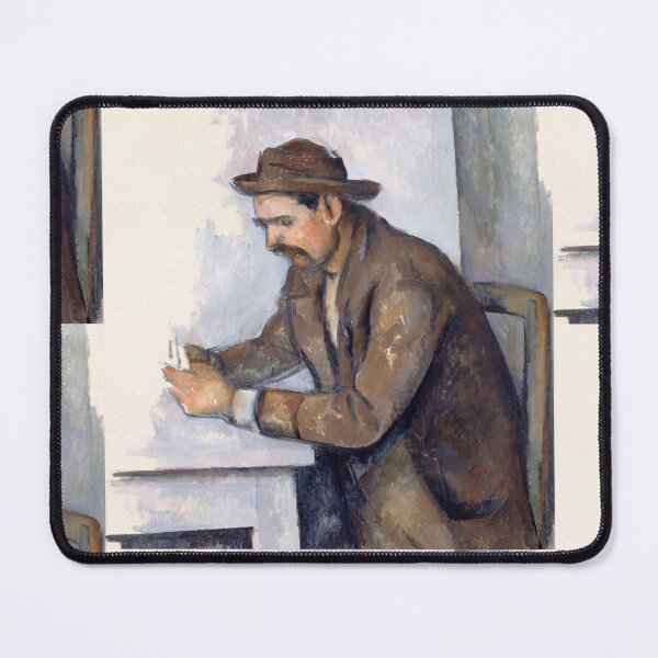 Item preview, The Card Player in Brown Hat designed and sold by artofuniverse.