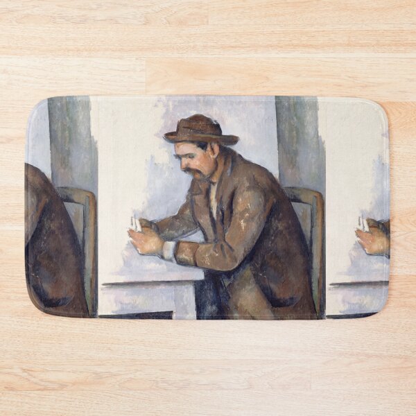Item preview, The Card Player in Brown Hat designed and sold by artofuniverse.