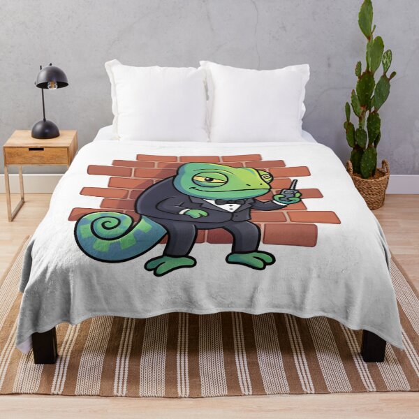 Item preview, chameleon and brick designed and sold by bannegnever.