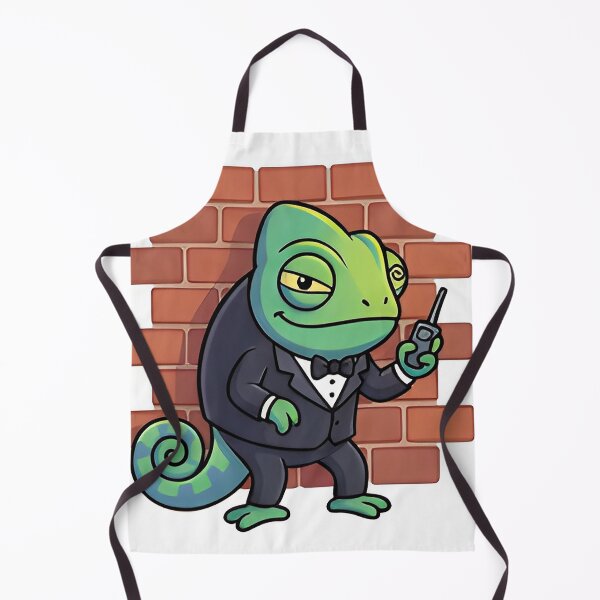 Item preview, chameleon and brick designed and sold by bannegnever.