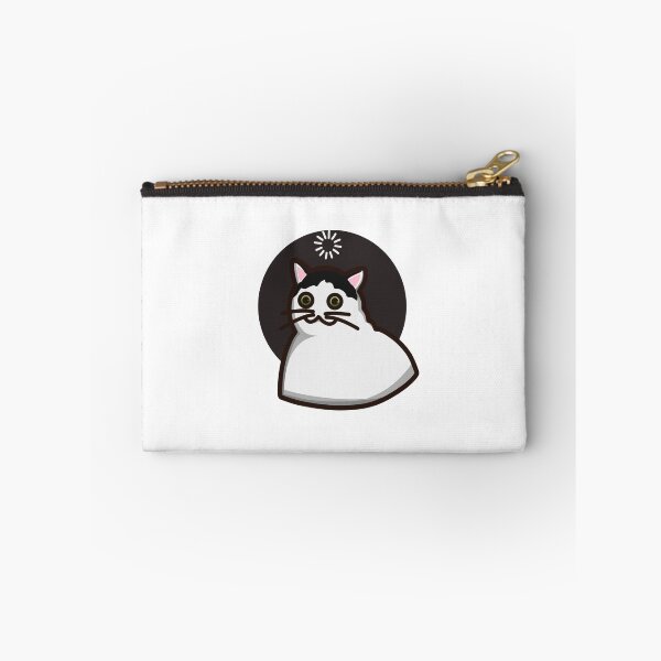Artikelvorschau, Loading Cat – Funny Confused Cartoon Cat Illustration entworfen und verkauft von Sumpfmaus.