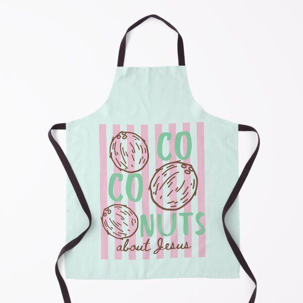 Item preview, Coconuts About Jesus Love Co Co Nuts Tropical Beach Summer Stripe Pink designed and sold by Forevermore.