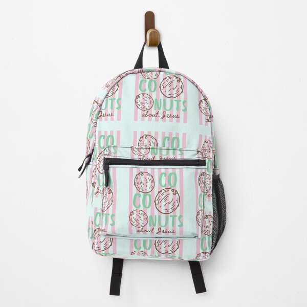 Item preview, Coconuts About Jesus Love Co Co Nuts Tropical Beach Summer Stripe Pink designed and sold by Forevermore.