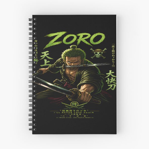 Item preview, Roronoa Zoro - Three Sword Style- I'll Never Lose Again -Epic Green Hair Swordsman Aesthetic Design  designed and sold by Trinidesigns123.