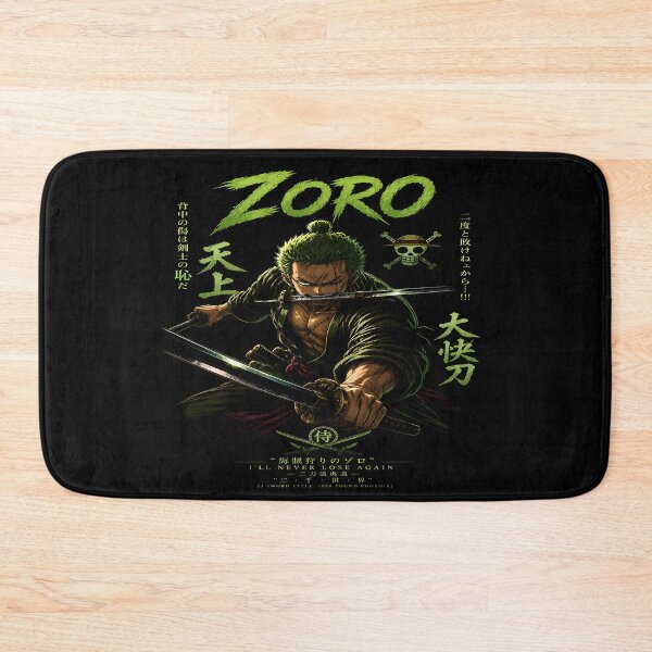 Item preview, Roronoa Zoro - Three Sword Style- I'll Never Lose Again -Epic Green Hair Swordsman Aesthetic Design  designed and sold by Trinidesigns123.