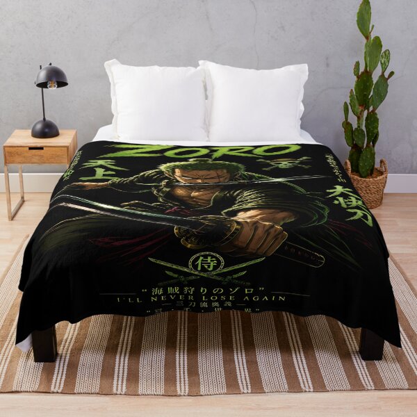 Item preview, Roronoa Zoro - Three Sword Style- I'll Never Lose Again -Epic Green Hair Swordsman Aesthetic Design designed and sold by Trinidesigns123.