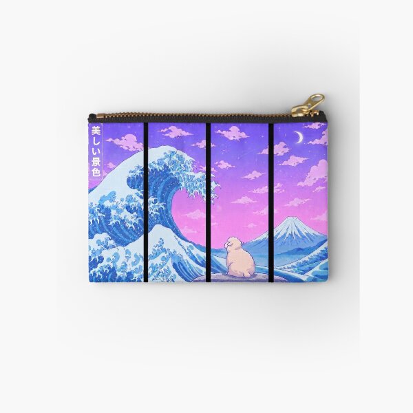Item preview, Funny Sheep Japanese Kanagawa Wave Vapor Japan Boys Girls Kids designed and sold by FurryHavenPH.
