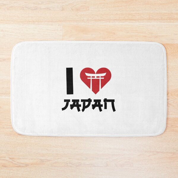 Item preview, Minimalist "I Heart Japan" Torii Gate Graphic designed and sold by RickTShop.