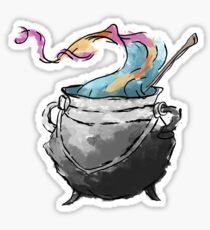 Colourful Cauldron Sticker