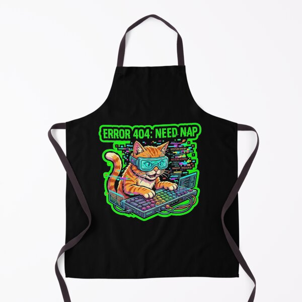 Item preview, Error 404 Need Nap Glitch Tech Cat Design designed and sold by Cat Meme Fund.