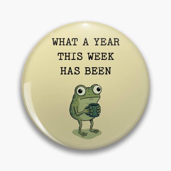 Item preview, What A Year This Week Has Been Frog Coffee designed and sold by d247.