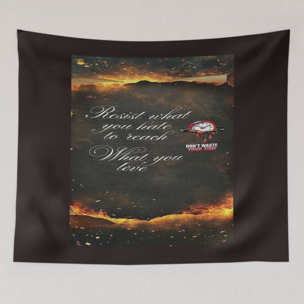 Item preview, Resist What You Hate - Motivational Quote Art designed and sold by Wadotahir.