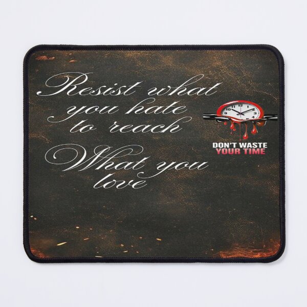 Item preview, Resist What You Hate - Motivational Quote Art designed and sold by Wadotahir.