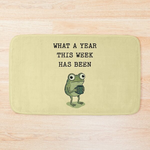 Item preview, What A Year This Week Has Been Frog Coffee designed and sold by d247.