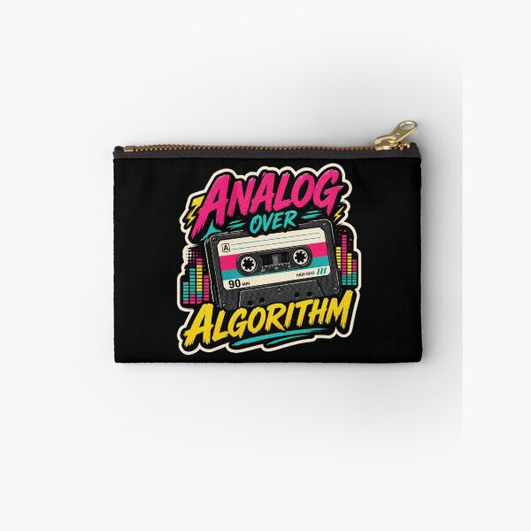 Item preview, Analog Over Algorithm Retro Cassette Sticker  designed and sold by Sketchlegacy.