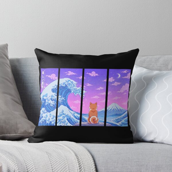 Item preview, Funny Shiba Inu Japanese Kanagawa Wave Vapor Japan Boys Girls Kids designed and sold by FurryHavenPH.