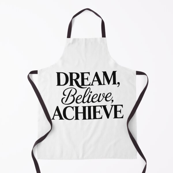 Item preview, Dream Believe Achieve Inspirational Typography Design designed and sold by Cool-cat-art.