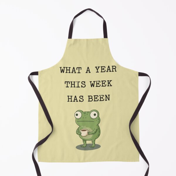 Item preview, What A Year This Week Has Been Frog Coffee Lover designed and sold by d247.