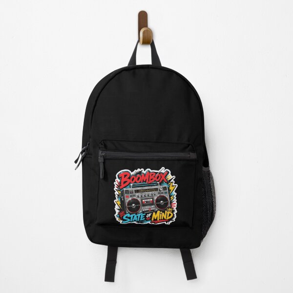 Item preview, Boombox State of Mind Retro Music Sticker designed and sold by Sketchlegacy.