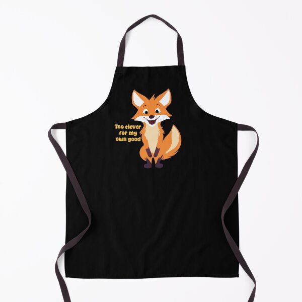 Item preview, Too Clever for My Own Good Cute Fox Funny Sarcastic Design designed and sold by Hallowed Artistry.