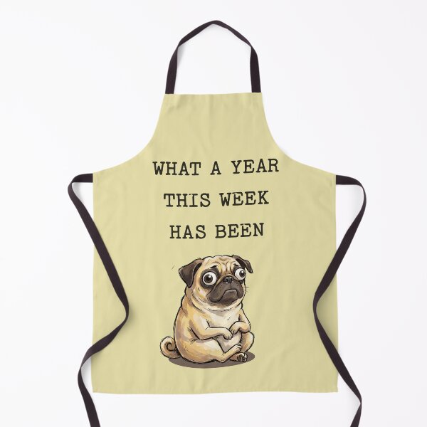 Item preview, Stressed Pug What A Year This Week Has Been Quote designed and sold by d247.