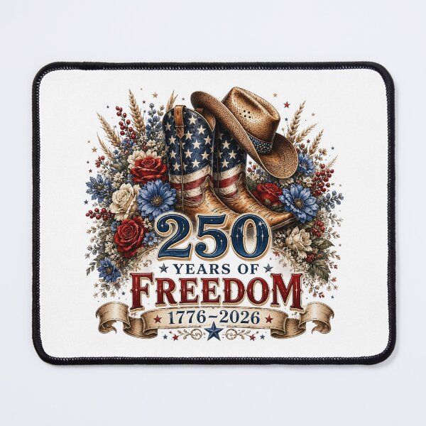 Item preview, America 250 Western Cowboy Boots designed and sold by PetalGarden.