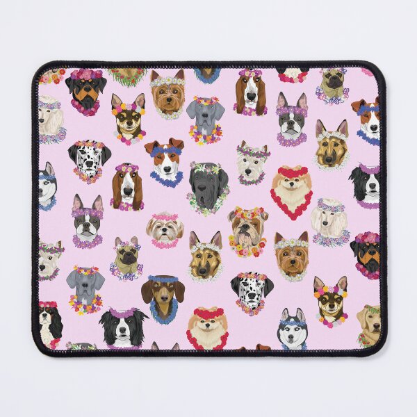 Item preview, Floral Dogs designed and sold by kerriestuff.