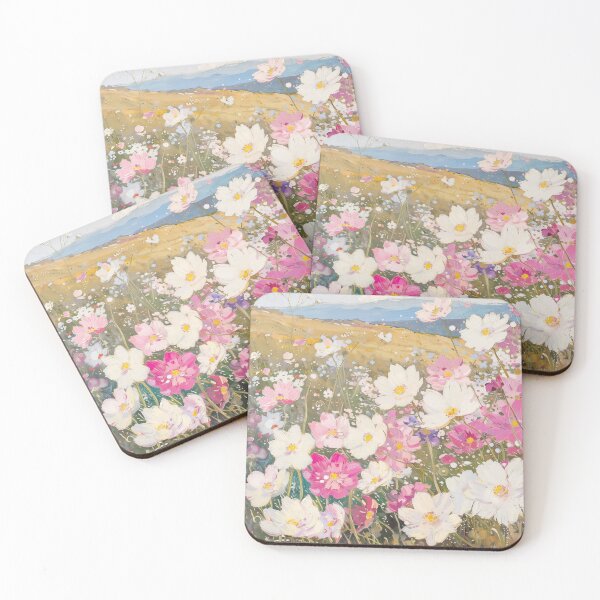 Item preview, Cosmos Wildflower Field designed and sold by IllysWorld.