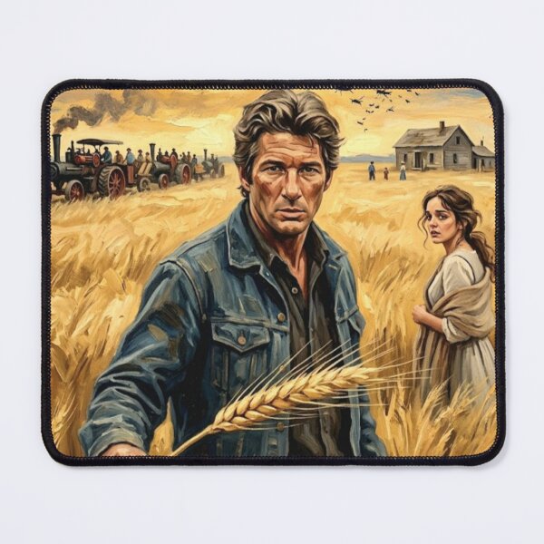 Artikelvorschau, Eine Ernte aus Träumen und Verzweiflung. – Kunstdruck „Days of Heaven“ entworfen und verkauft von Art's Diner.