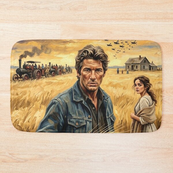 Item preview, A Harvest of Dreams and Despair. – Days of Heaven Fine Art Print designed and sold by Art's Diner.