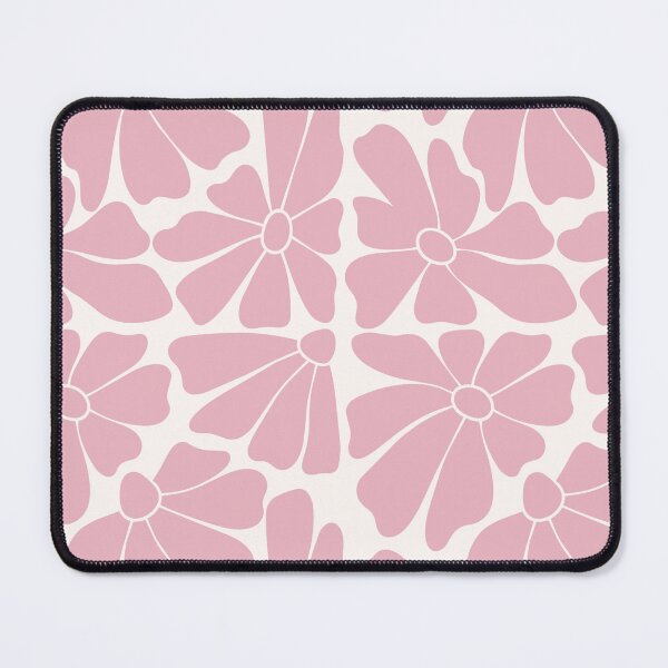 Item preview, Blush Pink Retro Daisy Pattern designed and sold by imaniko.