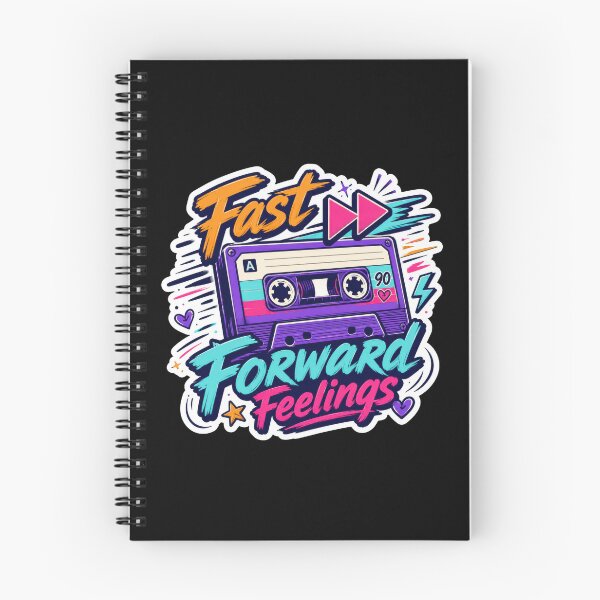 Item preview, Fast Forward Feelings Retro Cassette Sticker  designed and sold by Sketchlegacy.