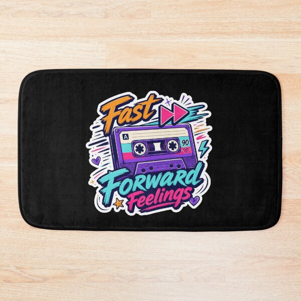 Item preview, Fast Forward Feelings Retro Cassette Sticker  designed and sold by Sketchlegacy.