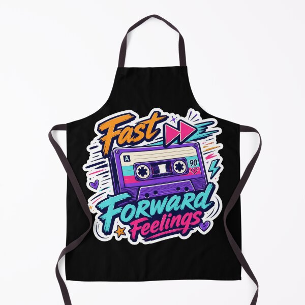Item preview, Fast Forward Feelings Retro Cassette Sticker  designed and sold by Sketchlegacy.