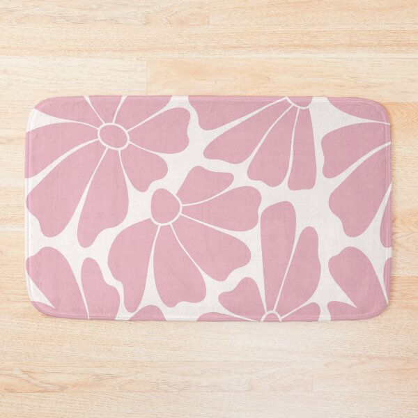 Item preview, Blush Pink Retro Daisy Pattern designed and sold by imaniko.