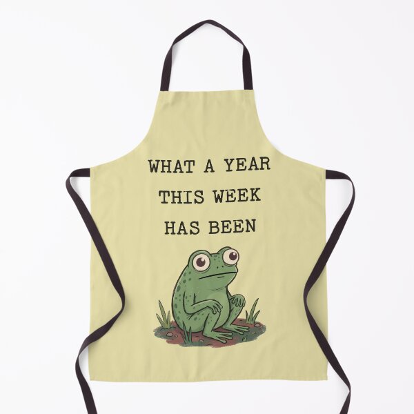 Item preview, What A Year This Week Has Been Frog Quote designed and sold by d247.