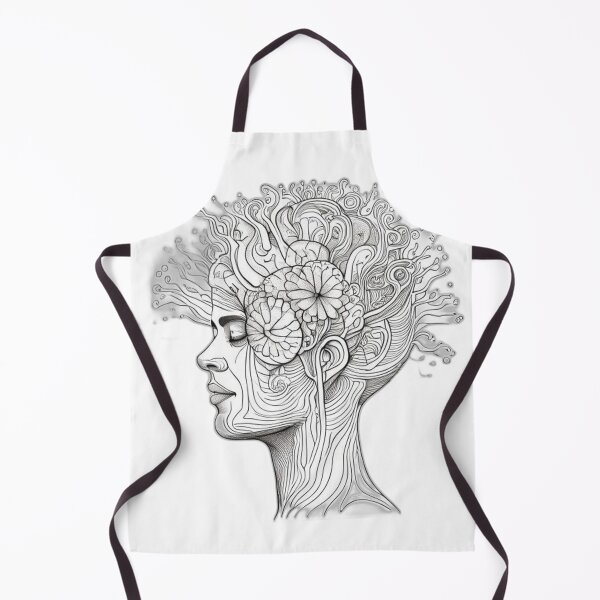 Item preview, Mental Health Positivity Line Art Design designed and sold by Shadow-Stone.