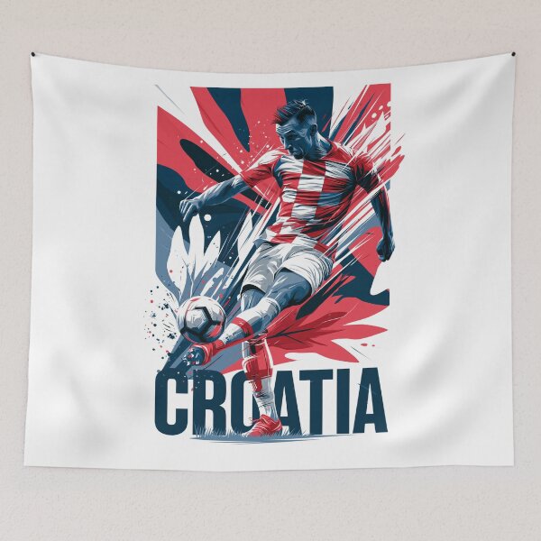 Item preview, Croatia Soccer designed and sold by StudioRedKoala.