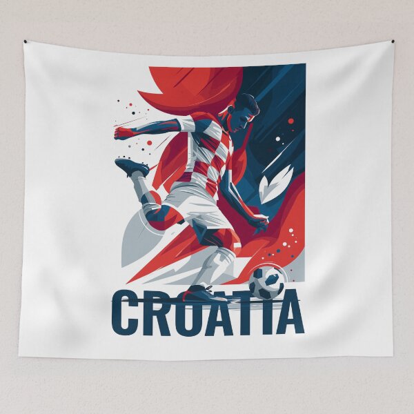 Item preview, Croatia Soccer designed and sold by StudioRedKoala.