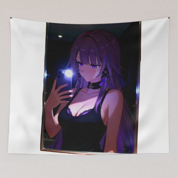 Item preview, Raiden Shogun Mirror Selfie Genshin Impact designed and sold by KomiArts.