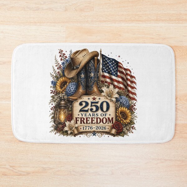 Item preview, 250 Years of American Freedom Patriotic Western Artwork designed and sold by PetalGarden.