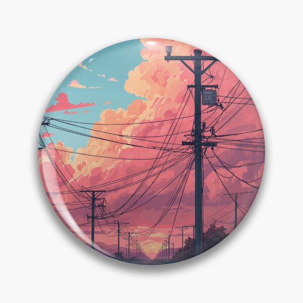 Item preview, Clouds Tangled in Power Lines designed and sold by catcurio.