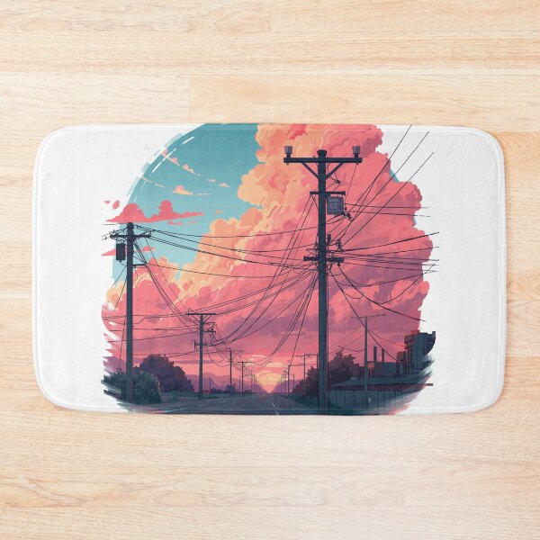 Item preview, Clouds Tangled in Power Lines designed and sold by catcurio.
